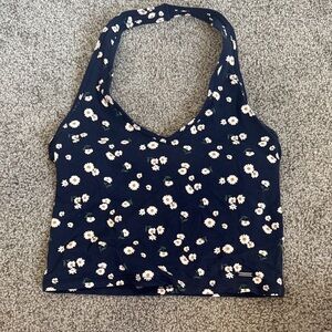 Hollister Navy Floral Camisole